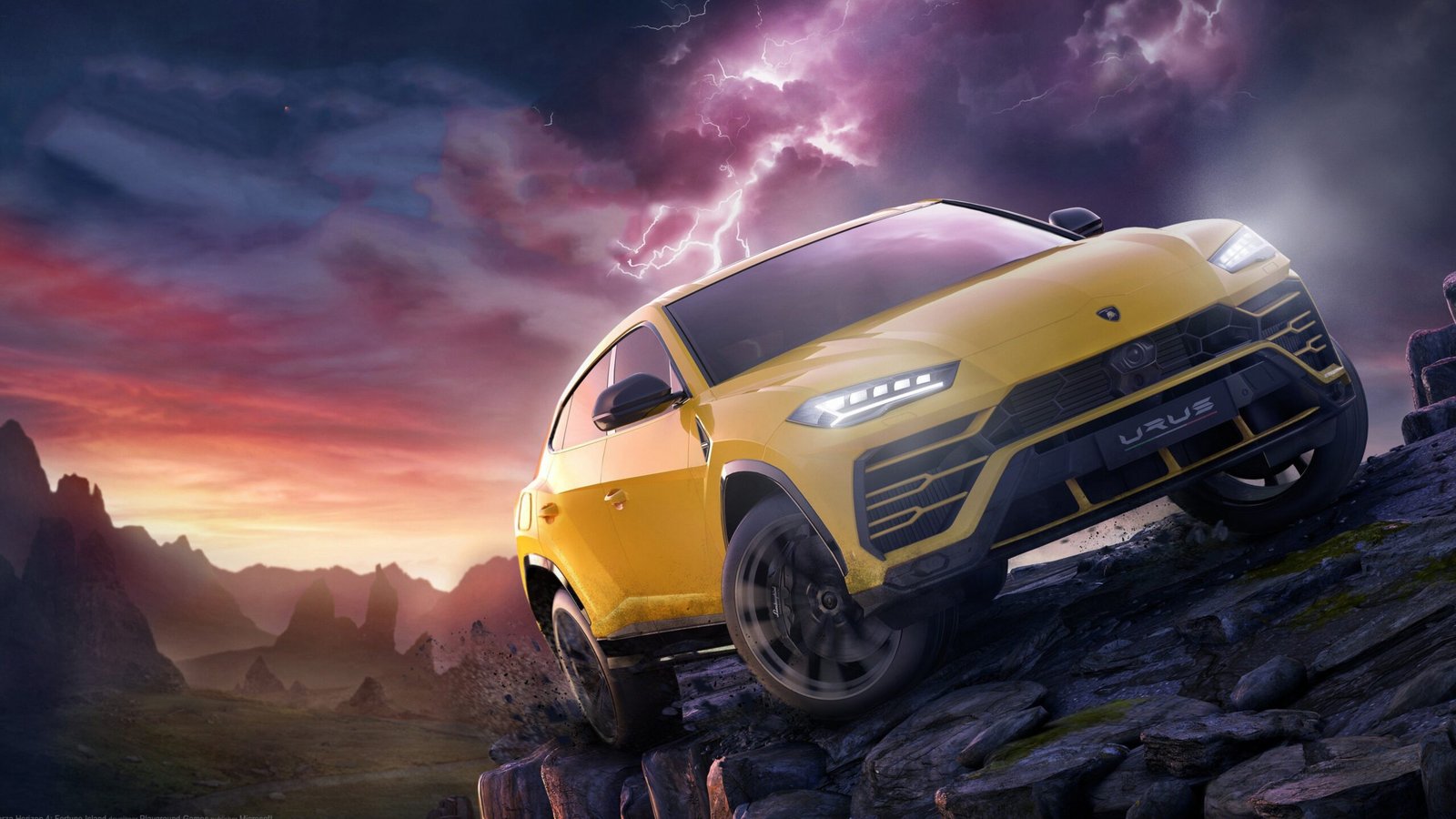 lamborghini urus forza horizon 4 5k 3840x2160 731